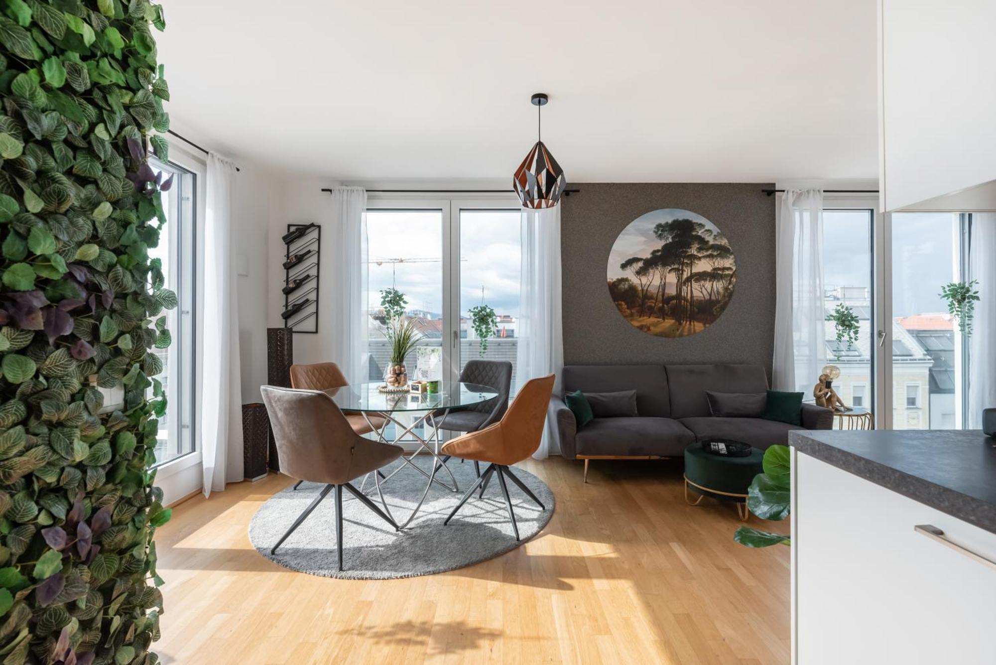 Apartment Mit Traumhafter Dachterrasse & Weitblick Vienna Esterno foto