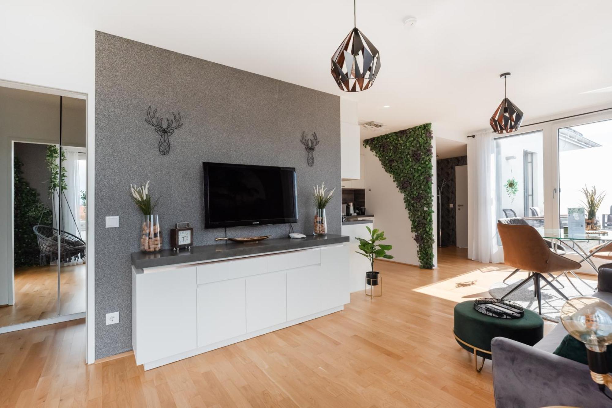 Apartment Mit Traumhafter Dachterrasse & Weitblick Vienna Esterno foto