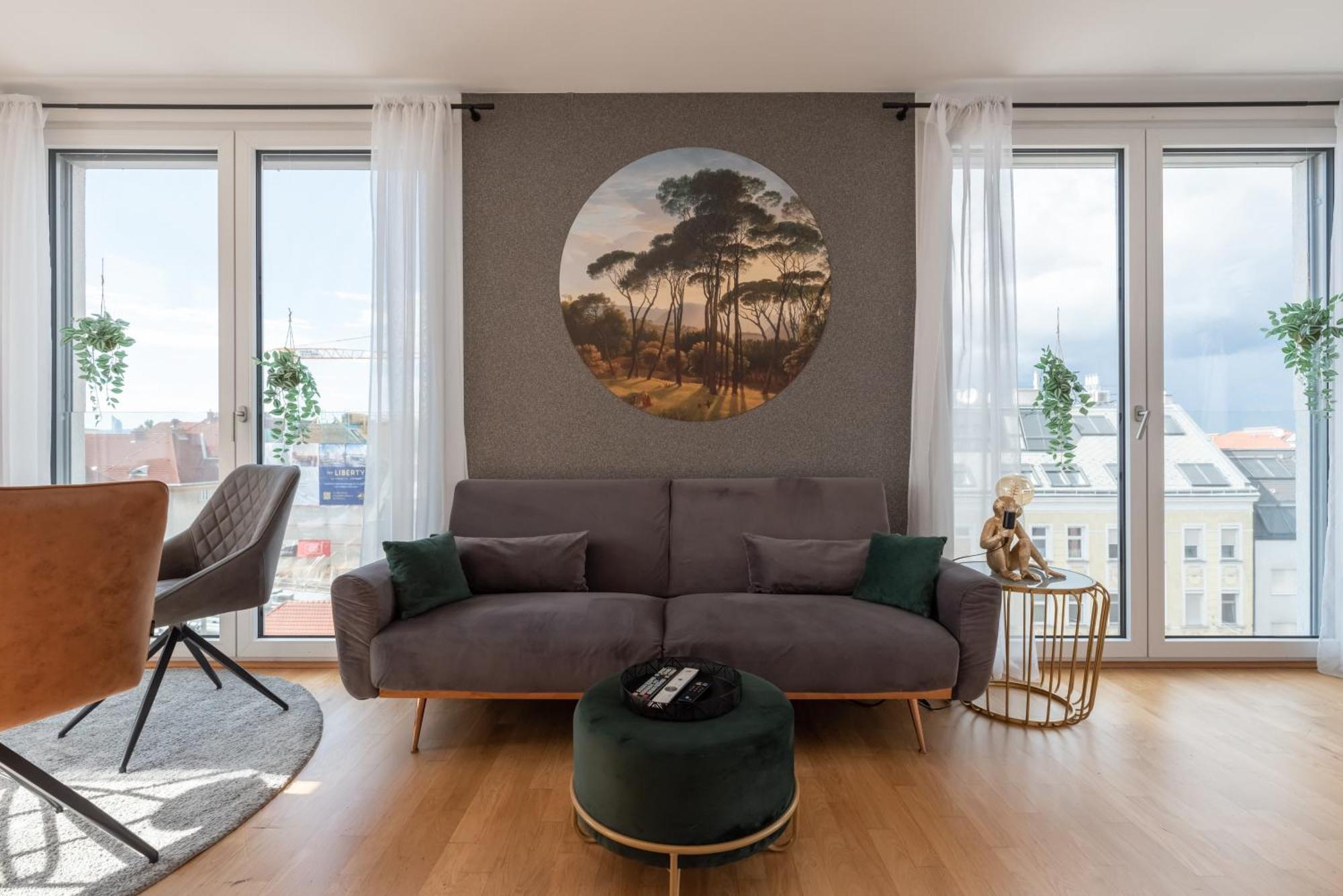 Apartment Mit Traumhafter Dachterrasse & Weitblick Vienna Esterno foto