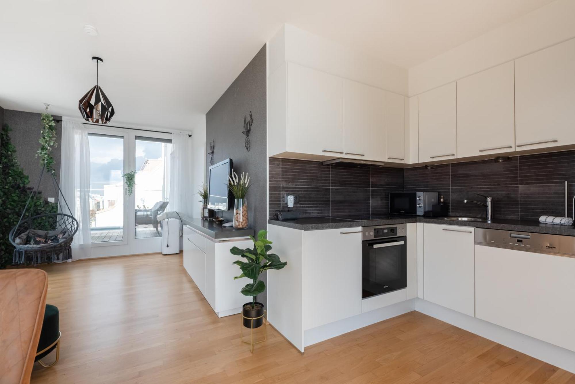 Apartment Mit Traumhafter Dachterrasse & Weitblick Vienna Esterno foto